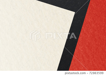 Illustration material Background material Japanese paper Paper Abstract Abstract New Year Happy New Year Luxury Gorgeous red and white Black 72863599