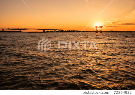 Evening view of Benten Island Evening view of Benten Island 72864922