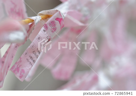 Pink fortune (Ueno Temmangu, Nagoya City, Aichi Prefecture) Pink fortune (Ueno Temmangu, Nagoya City, Aichi Prefecture) 72865941
