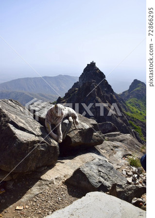 Girnar Mountain View Top Background Wallpaper Stock Photo 1135742657 |  Shutterstock