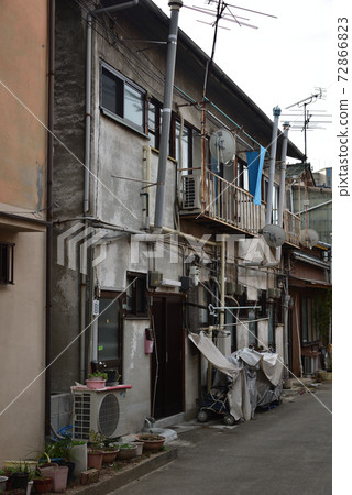 An old and beautiful building in Onomichi City, Hiroshima Prefecture An old and beautiful building in Onomichi City, Hiroshima Prefecture 72866823