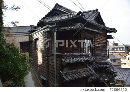 An old and beautiful building in Onomichi City, Hiroshima Prefecture 72866830