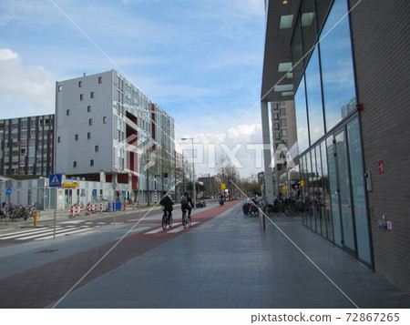 Modern cityscape of Amstelveen, the Netherlands 72867265