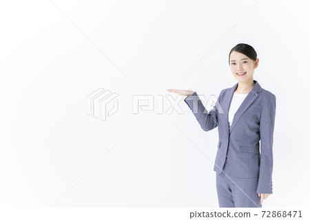 企業圖像握手的少婦 企業圖像握手的少婦 72868471