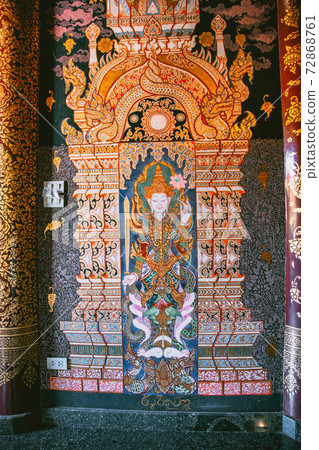 Wat Pa Dara Phirom Phra Aram Luang in Mae Rim, Chiang Mai province, Thailand 72868761