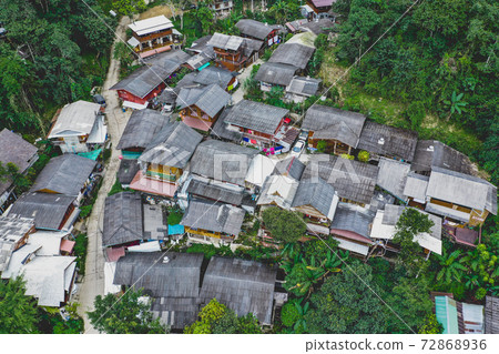 Mae Kampong mountain village in Chiang Mai province, Thailand 72868936