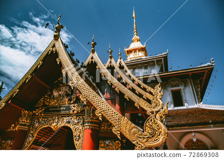 Wat Pa Dara Phirom Phra Aram Luang in Mae Rim, Chiang Mai province, Thailand Wat Pa Dara Phirom Phra Aram Luang in Mae Rim, Chiang Mai province, Thailand 72869308