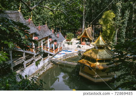 Wat Tham Chiang Dao temple, cave in Chiang Mai province, Thailand Wat Tham Chiang Dao temple, cave in Chiang Mai province, Thailand 72869485