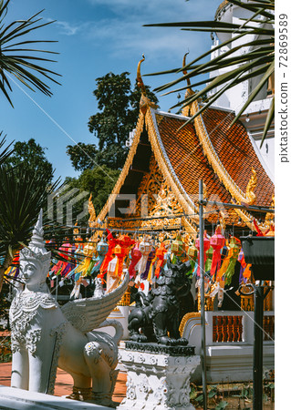 Wat Pa Dara Phirom Phra Aram Luang in Mae Rim, Chiang Mai province, Thailand Wat Pa Dara Phirom Phra Aram Luang in Mae Rim, Chiang Mai province, Thailand 72869589