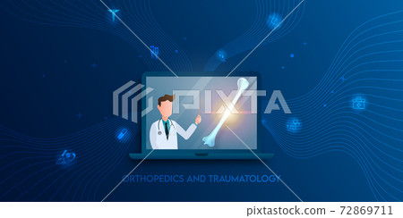 Technology for treatment of humerus bone injury. Abstract traumatology and orthopedics. Medical science in the hospital for body joints. Technology for treatment of humerus bone injury. Abstract traumatology and orthopedics. Medical science in the hospital for body joints. 72869711