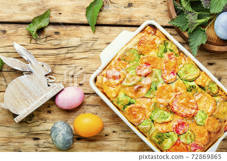 Easter egg pie Easter egg pie 72869865