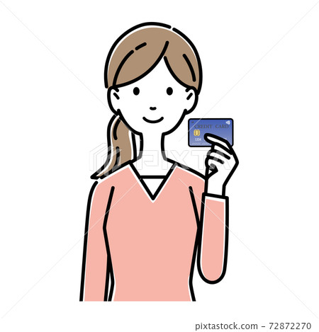 一個女人用信用卡 一個女人用信用卡 72872270