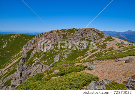 View of Mt. Mao on the north side from Mt. Norikura, Takayama City, Gifu Prefecture 72873022
