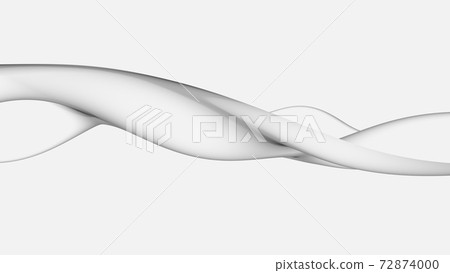 The closeup of water waves isolated on white The closeup of water waves isolated on white 72874000