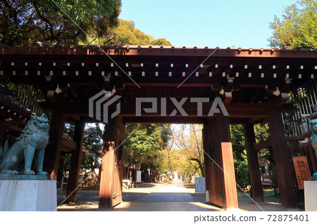 [千代田區]靖國神社南門 72875401