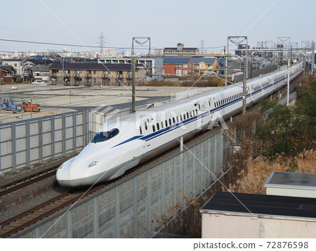 Shinkansen N700S J1 formation at Otsu Ichiriyama Shinkansen N700S J1 formation at Otsu Ichiriyama 72876598