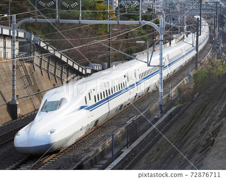 大津市石山附近的新幹線N700S J9編隊 72876711