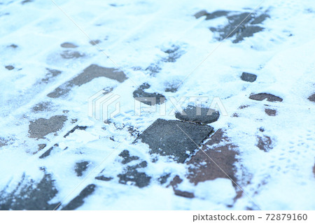 積雪的路 積雪的路 72879160