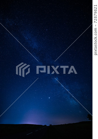 Hokkaido, Biei's starry sky, Milky Way Hokkaido, Biei's starry sky, Milky Way 72879821