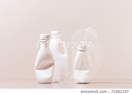 Plastic waste sorting, concept of garbage utilisation, recycling 72882287