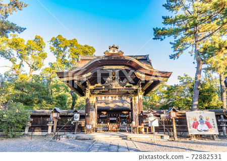 Kyoto City Toyokuni Shrine Karamon National Treasure Japan Kyoto City Toyokuni Shrine Karamon National Treasure Japan 72882531