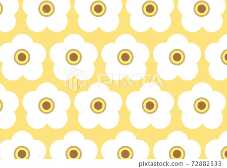 Flower Scandinavian Scandinavian style floral pattern background material retro 9 72882533