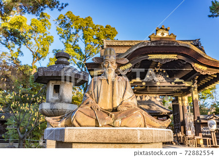 京都市豐國神社豐臣秀吉雕像日本 72882554