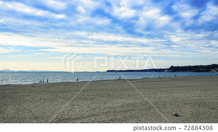 Shonan Miura Kaigan quiet with corona vortex Summer in Miura Kaigan, Miura City, Kanagawa Prefecture 72884308