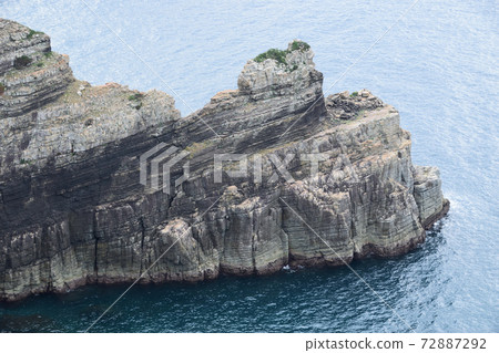 Kashima cliff and strange rock 72887292
