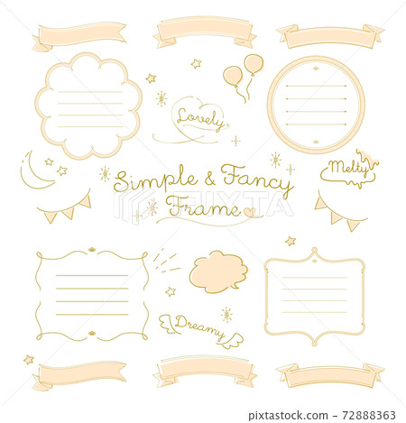 Fancy frame - Stock Illustration [72888363] - PIXTA