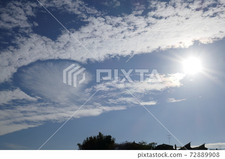 太陽和雲 72889908