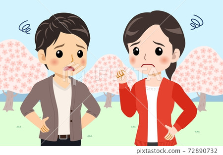 couple, vector, vectors 72890732