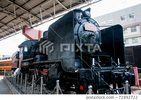 Miaoli, Taiwan Miaoli Railway Museum CT152 tender steam locomotive Miaoli, Taiwan Miaoli Railway Museum CT152 tender steam locomotive 72892722