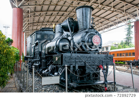 Miaoli, Taiwan Miaoli Railway Museum Alishan Forest Railway No. 28 Shei Steam Locomotive Miaoli, Taiwan Miaoli Railway Museum Alishan Forest Railway No. 28 Shei Steam Locomotive 72892729