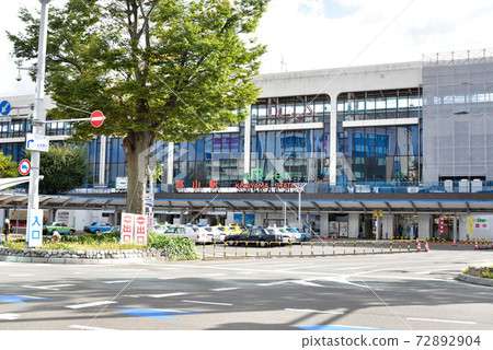Scenery in front of Koriyama station 72892904
