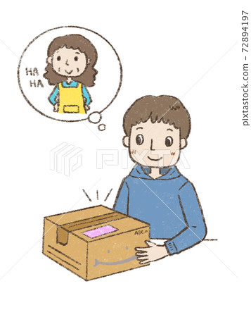 Happy remittance From Mother_Mamazon (boy) Happy remittance From Mother_Mamazon (boy) 72894197