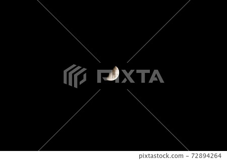 Great conjunction! Half moon on the first day of the wind era 72894264