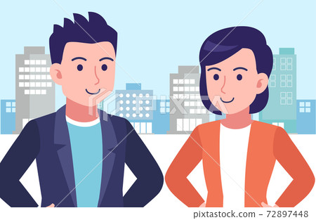 heterosexual couple, married couple, matrimonial quarrel 72897448