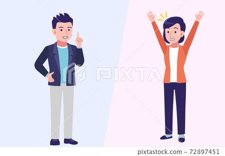 heterosexual couple, married couple, matrimonial quarrel 72897451