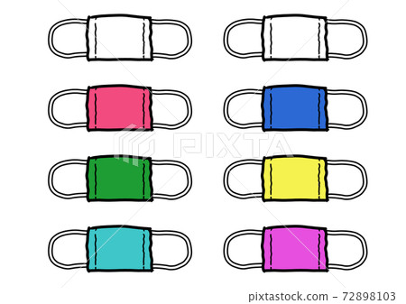 衛生相關_紗布口罩_固體 72898103