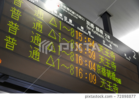 JR大阪站信息顯示 JR大阪站信息顯示 72898877