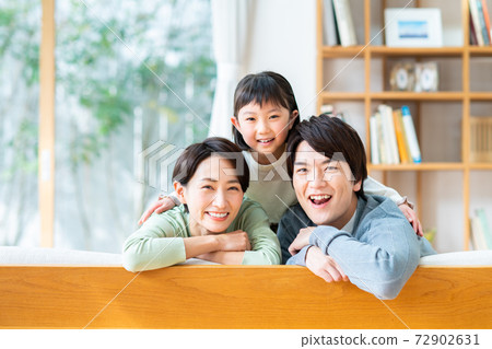 A young family of good friends A young family of good friends 72902631