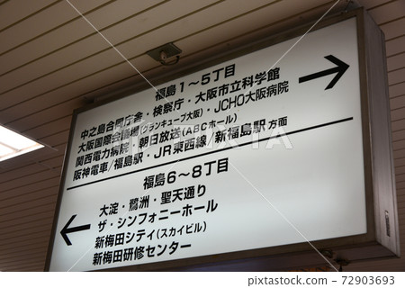 JR福島站信息顯示 JR福島站信息顯示 72903693