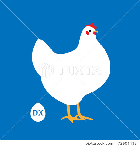 DX (digital transformation) of chicken eggs DX for Poultry farming 72904485