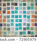 grunge squares abstract pattern 72905979