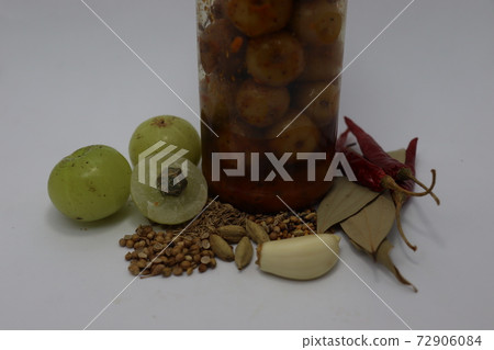 multiple pickle in jar with making item and spice multiple pickle in jar with making item and spice 72906084