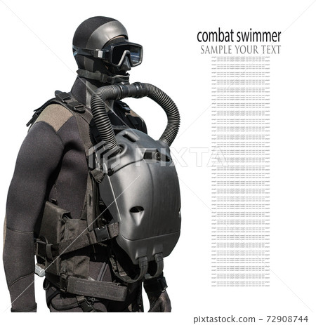 diving suit of a combat swimmer in the army... - Stock Photo [72908744] -  PIXTA