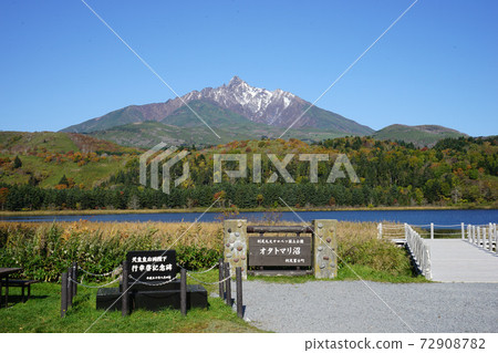 Autumn Otatomari Swamp Rishirifuji Hokkaido Rishiri-gun Rishirifuji-cho Autumn Otatomari Swamp Rishirifuji Hokkaido Rishiri-gun Rishirifuji-cho 72908782