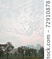 Visible condition on the day was more  PM 2.5 dust than the standard level in a park at  Bangkok 72910878