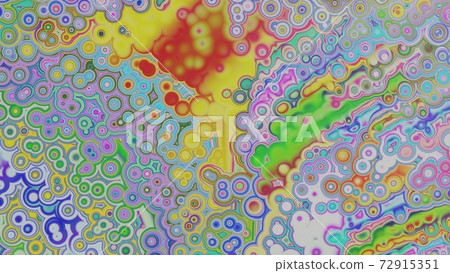 Freely sprinkle colors 72915351